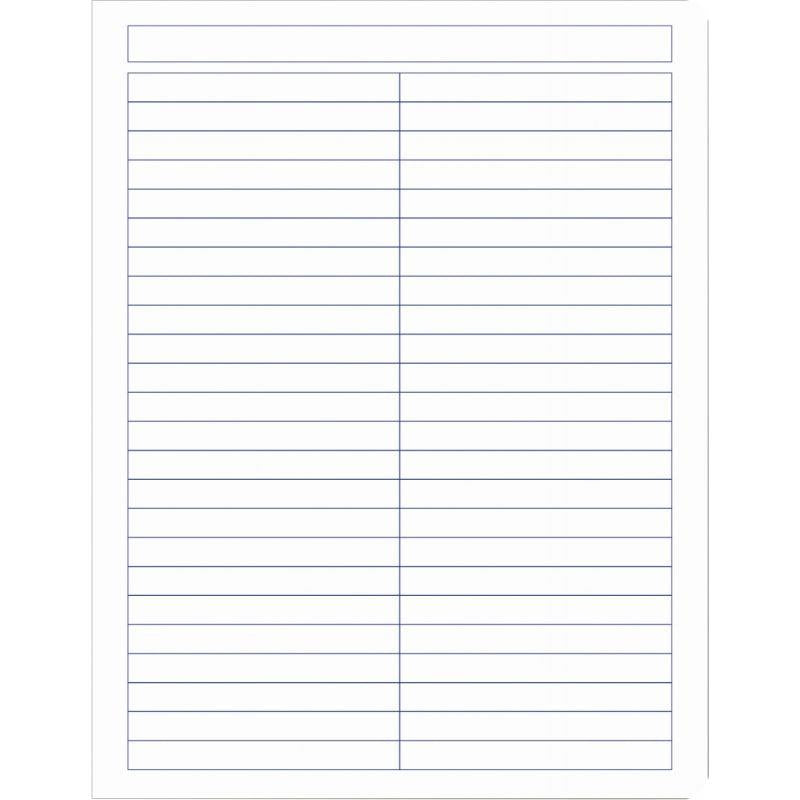 Carnet de vocabulaire 96 pages CONQUERANT couverture PP, 17x22 cm