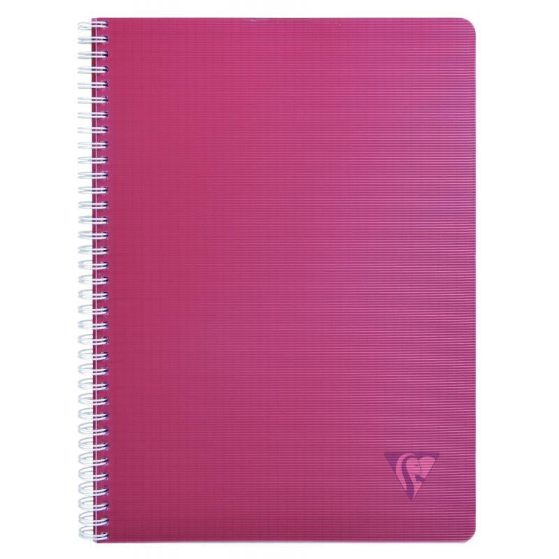 Cahier à reliure intégrale 180 pages LINICOLOR INTENSIVE, format A4, quadrillé 5x5