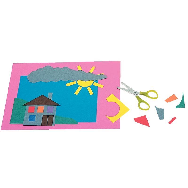 Bloc de 20 feuilles de papier couleur format A4 120g