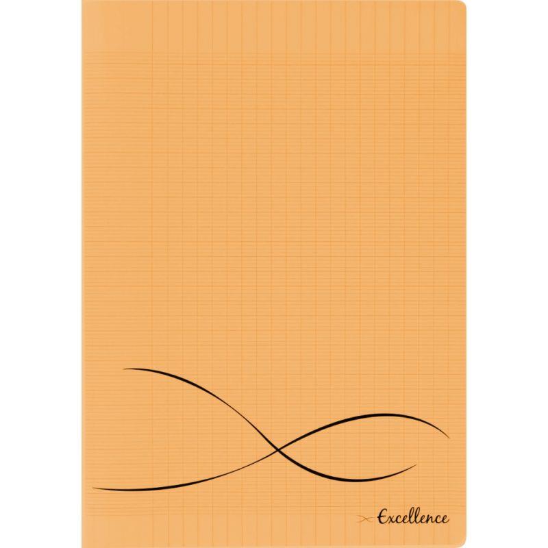 pages EXCELLENCE, réglure polypropylène orange