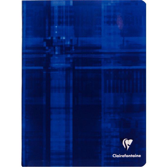 Piqûre 96 pages CLAIREFONTAINE, format 17x22 cm, quadrillé 5x5, papier 90g