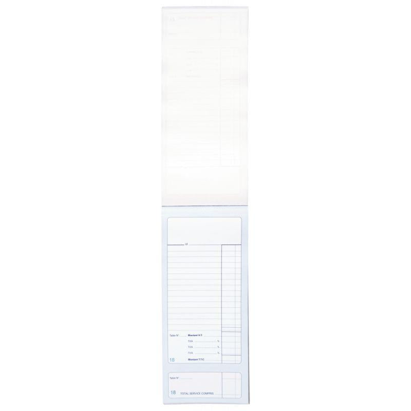 Lot de 10 blocs additions format 23 x 10,2 cm dupli