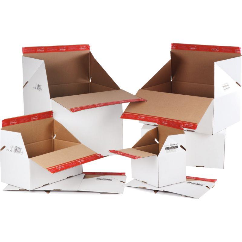 Paquet de 10 boites d'expédition aller/retour 38,9x32,4x16cm