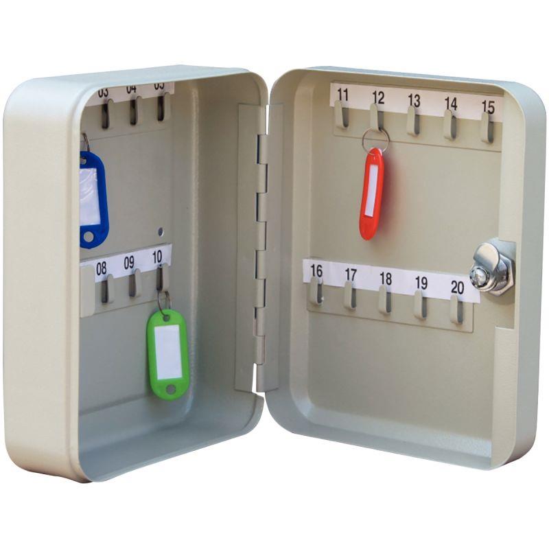 Armoire à clés pour 20 clés avec 20 portes-clés