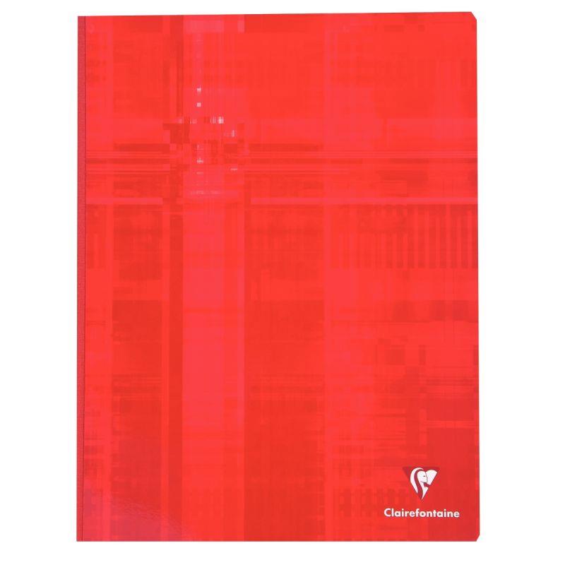 Brochure 192 pages CLAIREFONTAINE, format 24x32 cm, quadrillé 5x5, papier 90g