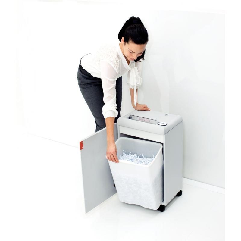 Destructeur capacité 21-23 feuilles en 70gr blanc