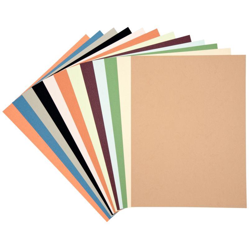 Pochette de 12 feuilles à dessin 160g 24x32cm couleurs pastels