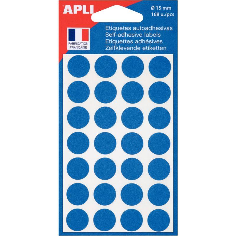 Etui 168 couleur 15mm bleu