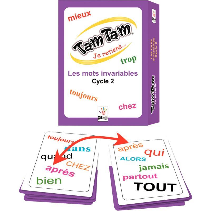 tam les mots invariables cycle 2