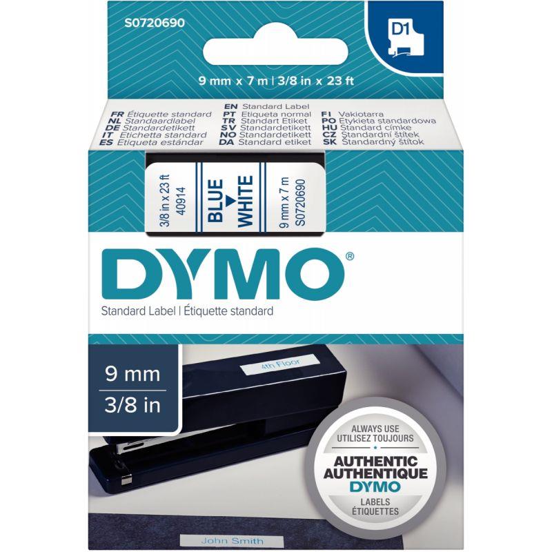 impression bleu support blanc