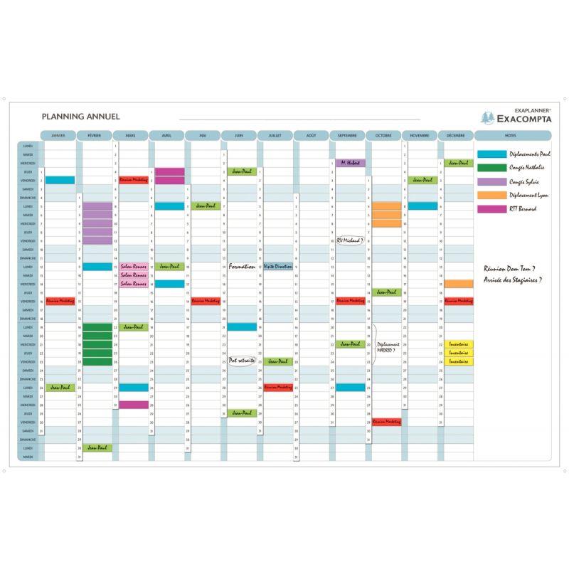 Plannings pour professionnels - Solutions pour l'organisation de votre entreprise