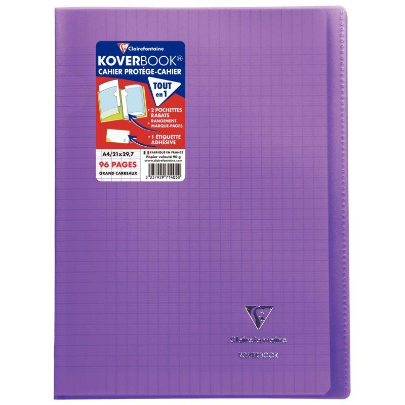 90g, couverture violet